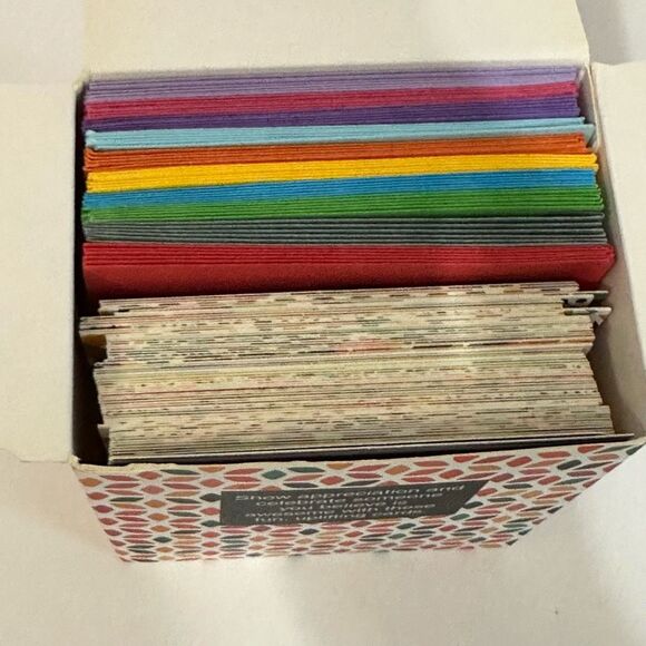 Dessie Appreciation Cards with Multi-colored Envelopes - Picture 2 of 9